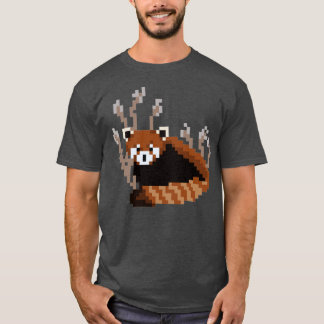 Camiseta Red Panda Pixel Art