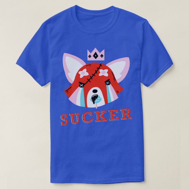 Camiseta Red Panda SUCKER (Frente do Design)