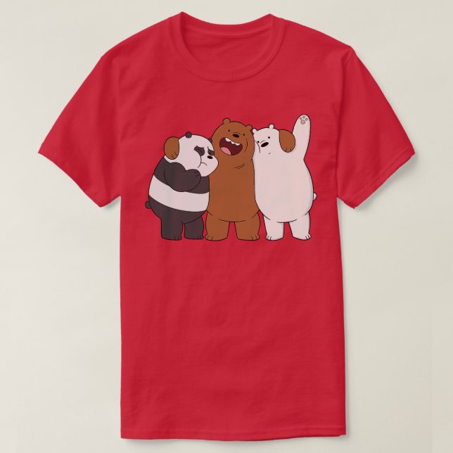 Camiseta Red Panda Tshirt clássica (17) (Frente do Design)
