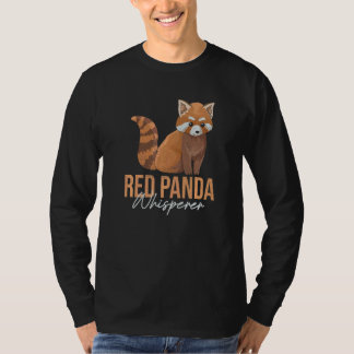 Camiseta Red Panda Whisperer For A Red Panda Zoo Keeper