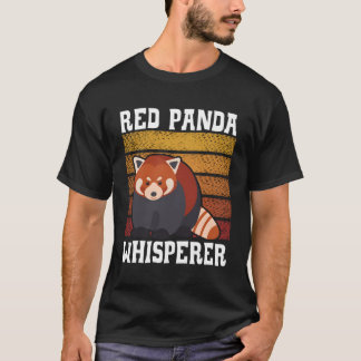 Camiseta Red Panda Whisperer Selvagem Zookeeper