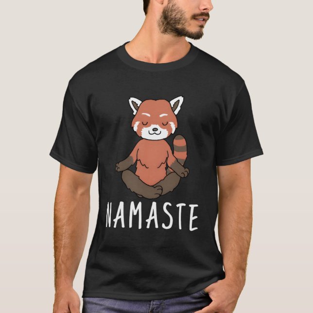 Camiseta Red Panda Yoga (Frente)