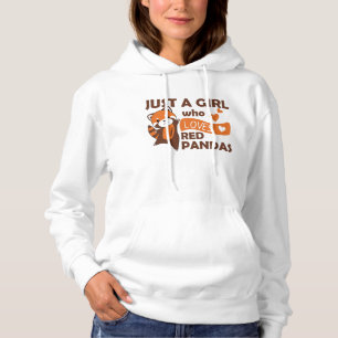 Camiseta Red Pandas Girl ama Red Panda Kawaii Cuecas