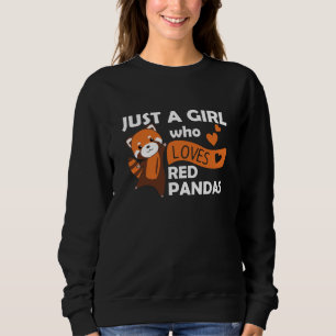 Camiseta Red Pandas Girl ama Red Panda Kawaii Cuecas