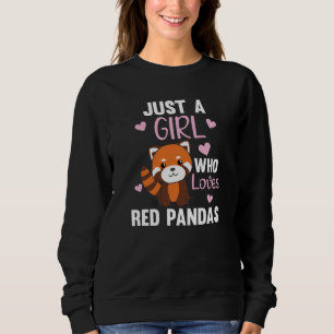 Camiseta Red Pandas Girl ama Red Panda Kawaii Cuecas