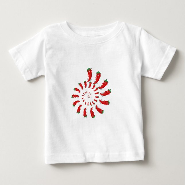 Camiseta Red Pepper Diva Spiral (Frente)