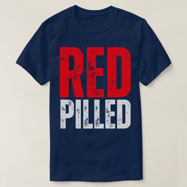 Camiseta Red Pilled 1 (Frente do Design)
