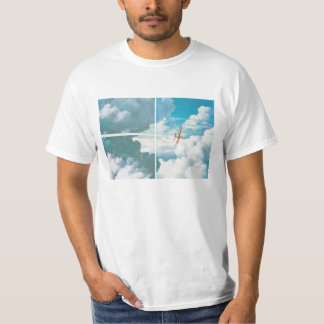 Camiseta Red Plane in the sky ART