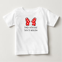 Camiseta Red polka dots vibrant Ribbon