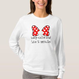 Camiseta Red polka dots vibrant Ribbon