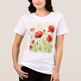 Camiseta Red poppies