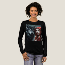 Camiseta Red riding hood an his wolf