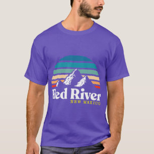 Camiseta Red River New Mexico Ski Resort 1980s Retro