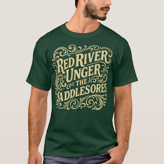 Camiseta Red River Unger & Saddlesores (Frente)