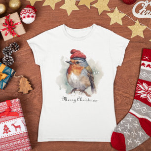 Camiseta Red Robin Natal, personalizável