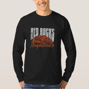 Camiseta Red Rocks Amphitheater concertos do Morrison Color