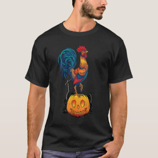 Camiseta Red Rooster Shirt Cockage Rooster Halloween