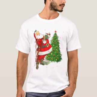 Camiseta Red Santa Claus Red Christmas