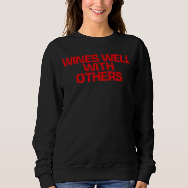 Camiseta Red Say Wines Bem Com Outros (Frente)