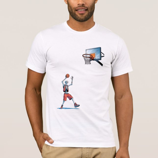 Camiseta Red Shorts Skeleton Dunk (Frente)