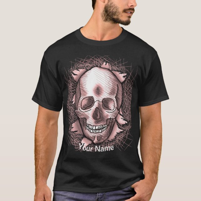 Camiseta Red Skull Ripper (Frente)