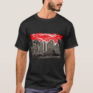 Camiseta Red Sky Graveyard