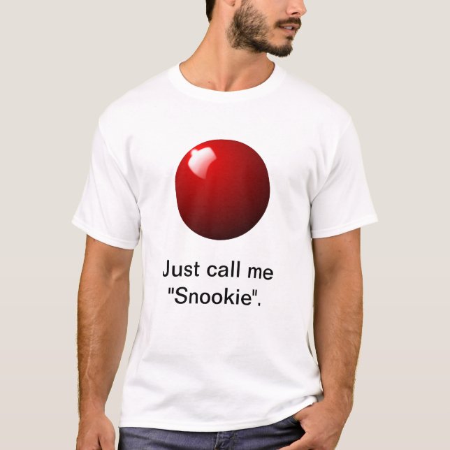 Camiseta Red Snooker Ball Mesa Sport (Frente)