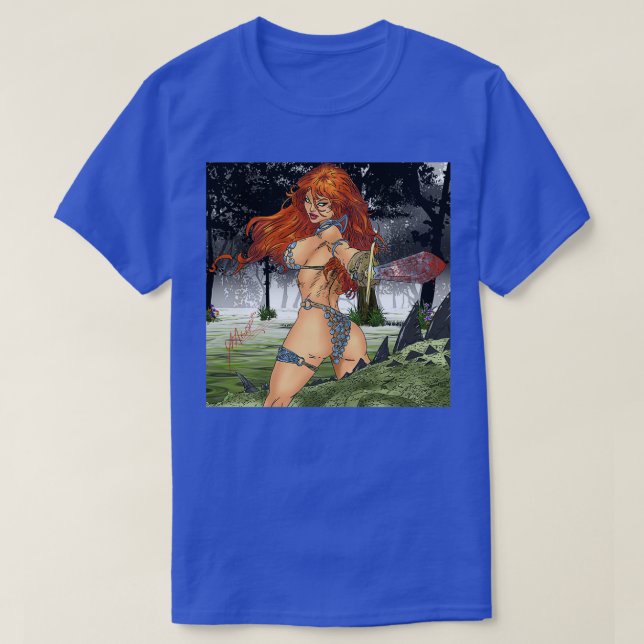 Camiseta Red Sonja 1 (Frente do Design)