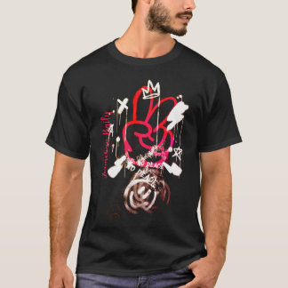 Camiseta Red Street Spray Paint Grafite No Peace