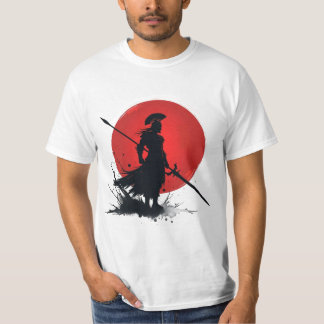 Camiseta Red Sun Samurai - Tee Inspirado