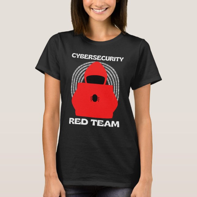 Camiseta Red Team Cybersecurity Hacking Ethical Hacker Cybe (Frente)