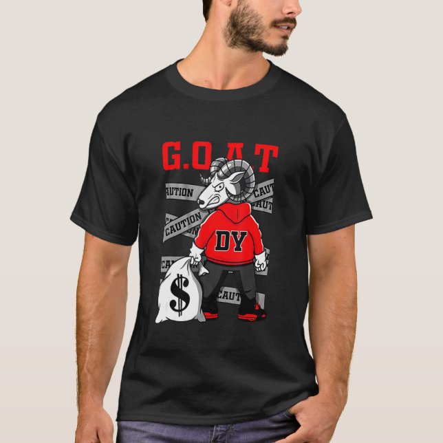 Camiseta Red Thunder 4s Tee para combinar roupa 4 vermelha (Frente)