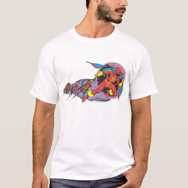 Camiseta Red Tornado Em Movimento Vento (Frente)