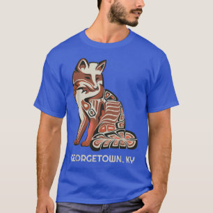 Camiseta Red Tribal De Georgetown KY Artwor Nativo American