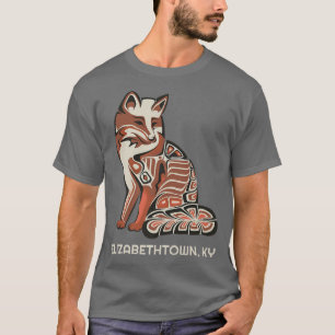 Camiseta Red Tribal Fo Elizabethtown KY Arte Nativa America