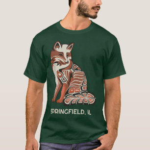 Camiseta Red Tribal Fo Springfield Art Nativa Americana