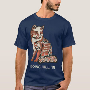 Camiseta Red Tribal Fo SpringHill Native American Trabalho 