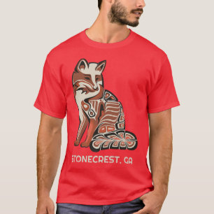 Camiseta Red Tribal For Stonecrest Georgia Native American