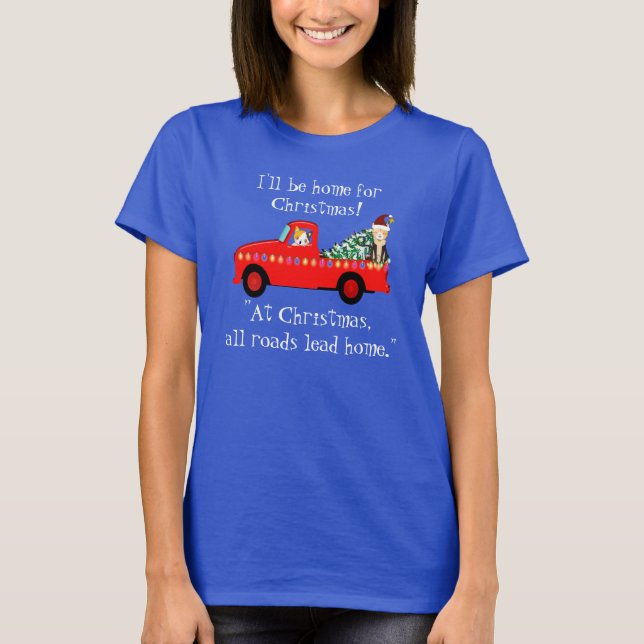 Camiseta Red Truck E Cats Blue (Frente)