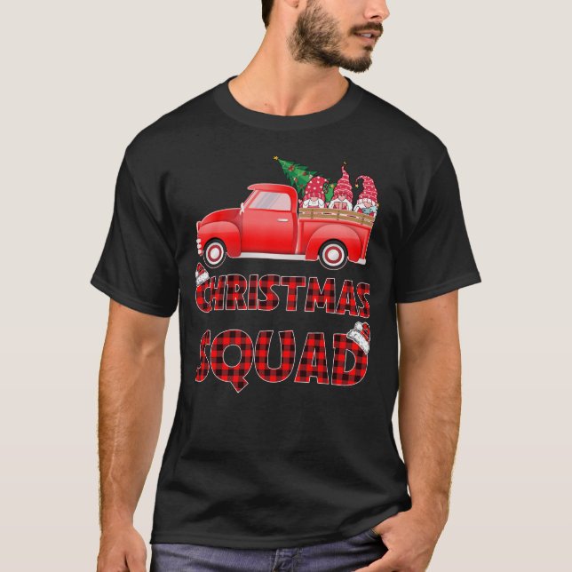 Camiseta Red Truck Gnomos Natal (Frente)