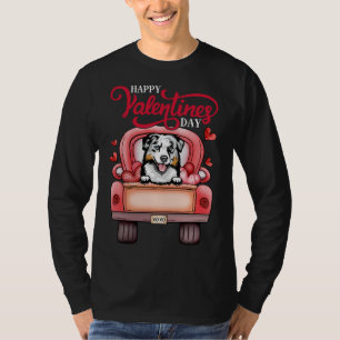 Camiseta Red Truck Happy Valentines Day