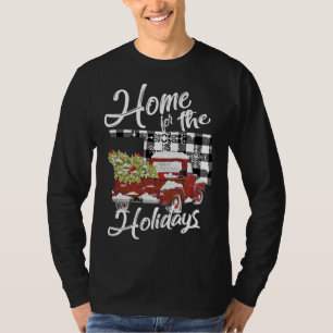 Camiseta Red Truck Holidays Oklahoma Country Farmhouse Chri