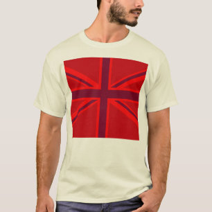 Camiseta Red Version British Union Jack Decor