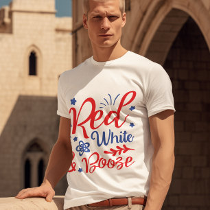 Camiseta Red White e Booze Tee