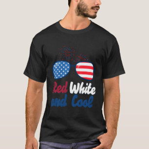 Camiseta Red White E Quarta De Julho Feliz 4 De Julho Dos E