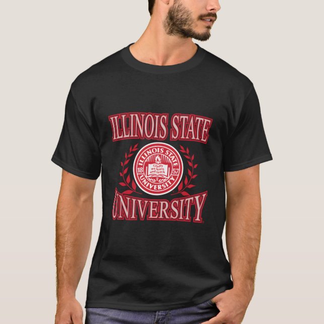 Camiseta Redbird Laurels Alternate, Estado de Illinois (Frente)