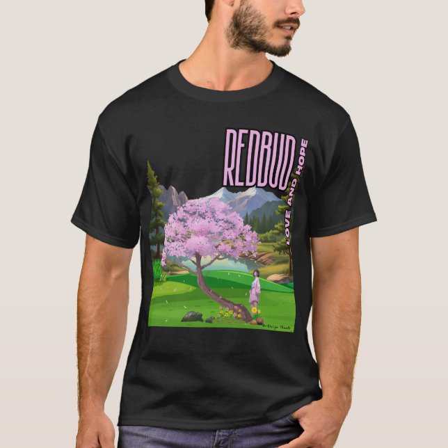 Camiseta Redbud: Amor e Esperança (Frente)