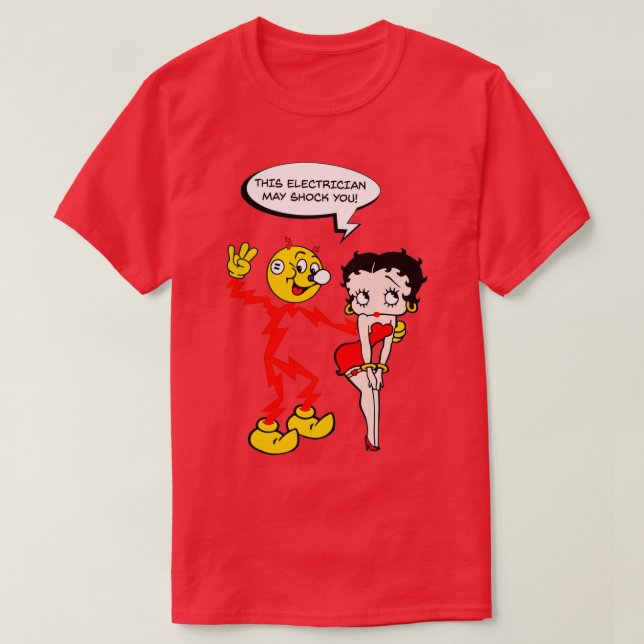 Camiseta Reddy Kilowatt 2 (Frente do Design)