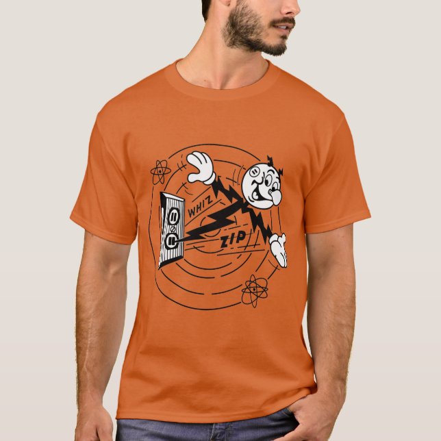 Camiseta Reddy Kilowatt Muito Divertida (Frente)