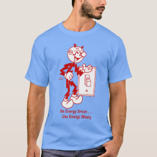 Camiseta Reddy Kilowatt Muito Divertida